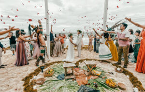 ceremonia con chamán en boda México